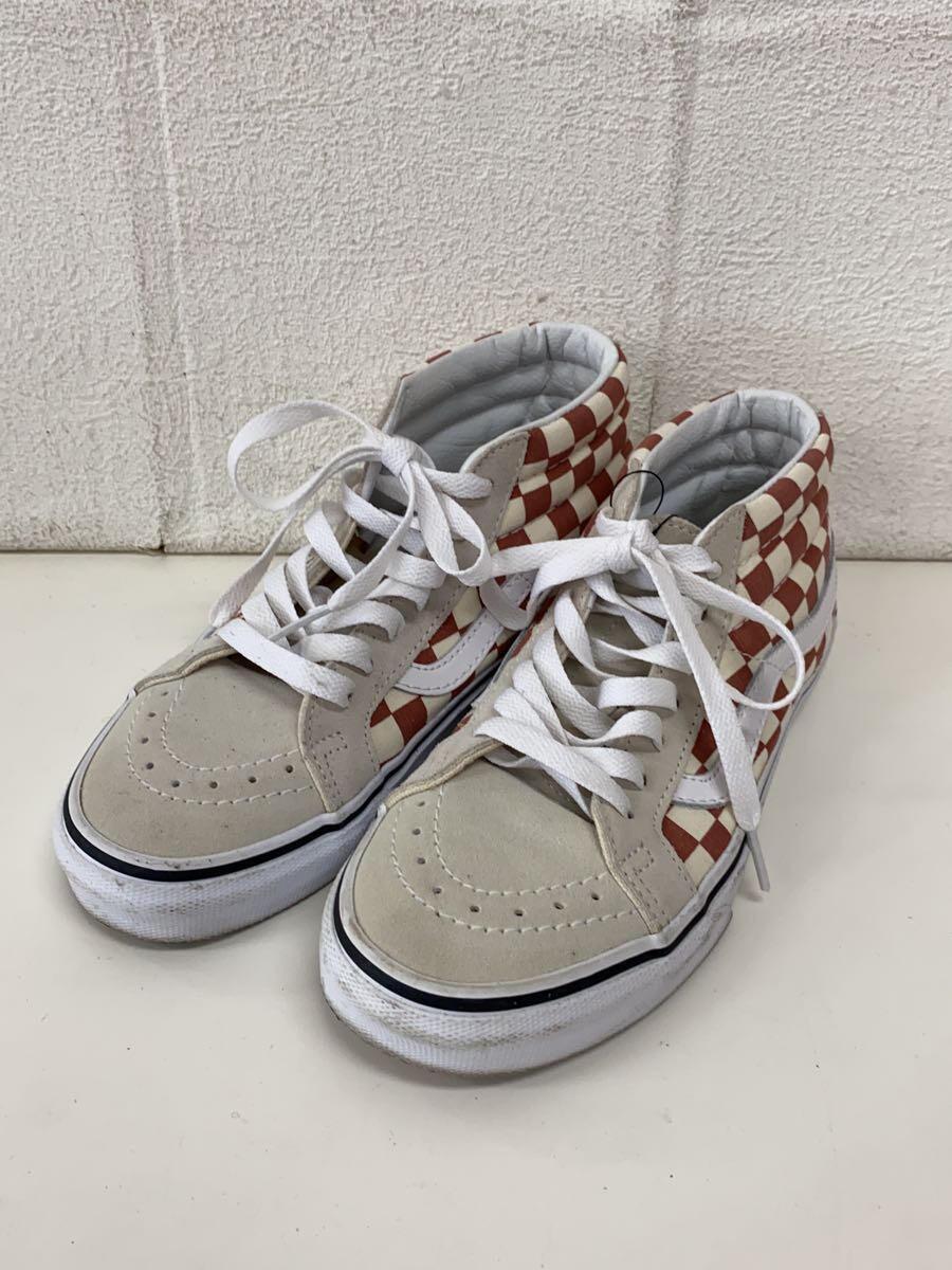 VANS◆ハイカットスニーカー/22.5cm/BRW/721454_画像2