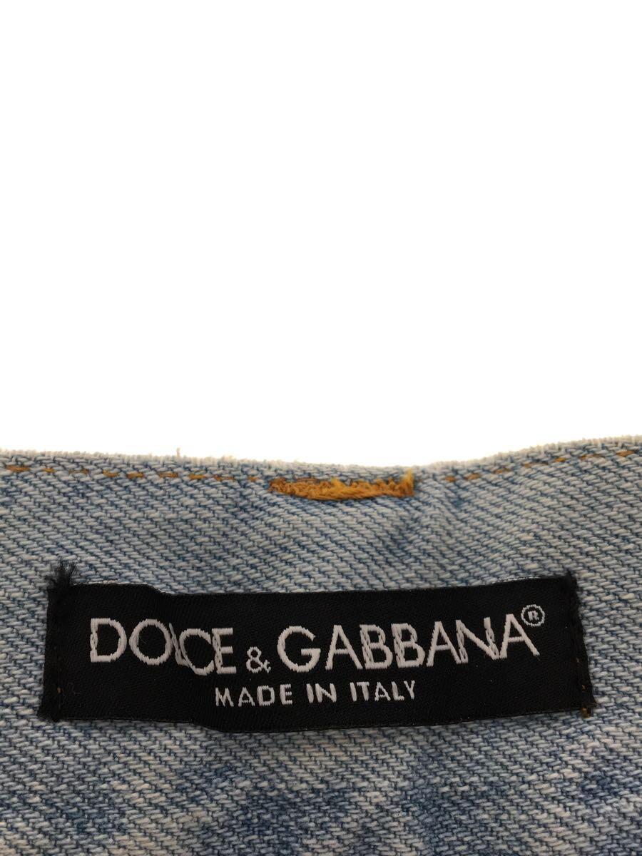 DOLCE&GABBANA◆ストレートパンツ/46/デニム/IDG//_画像4