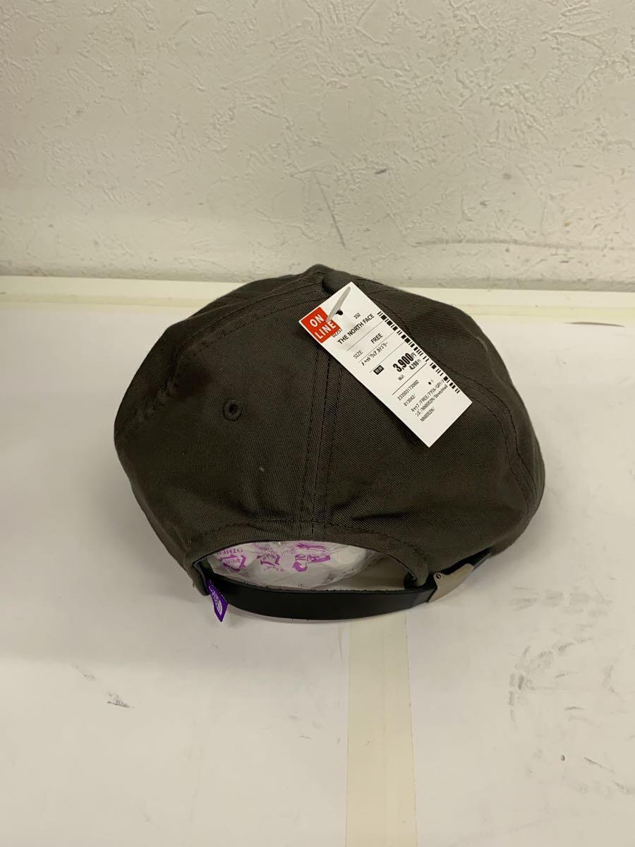 THE NORTH FACE◆Stretchtwill Field Cap/キャップ/FREE/コットン/グレー/メンズ/NN8052N//_画像3