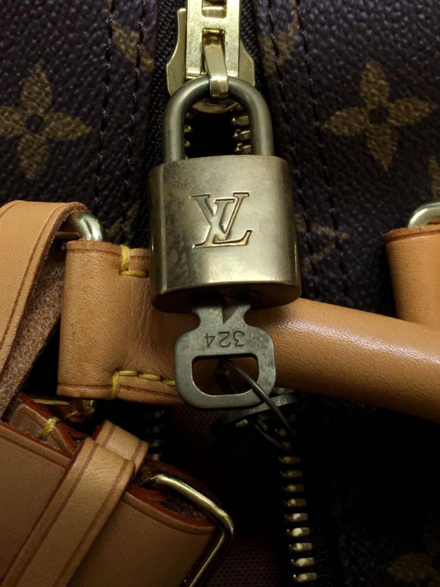 LOUIS VUITTON* key poru55_ monogram _BRW/PVC/BRW//