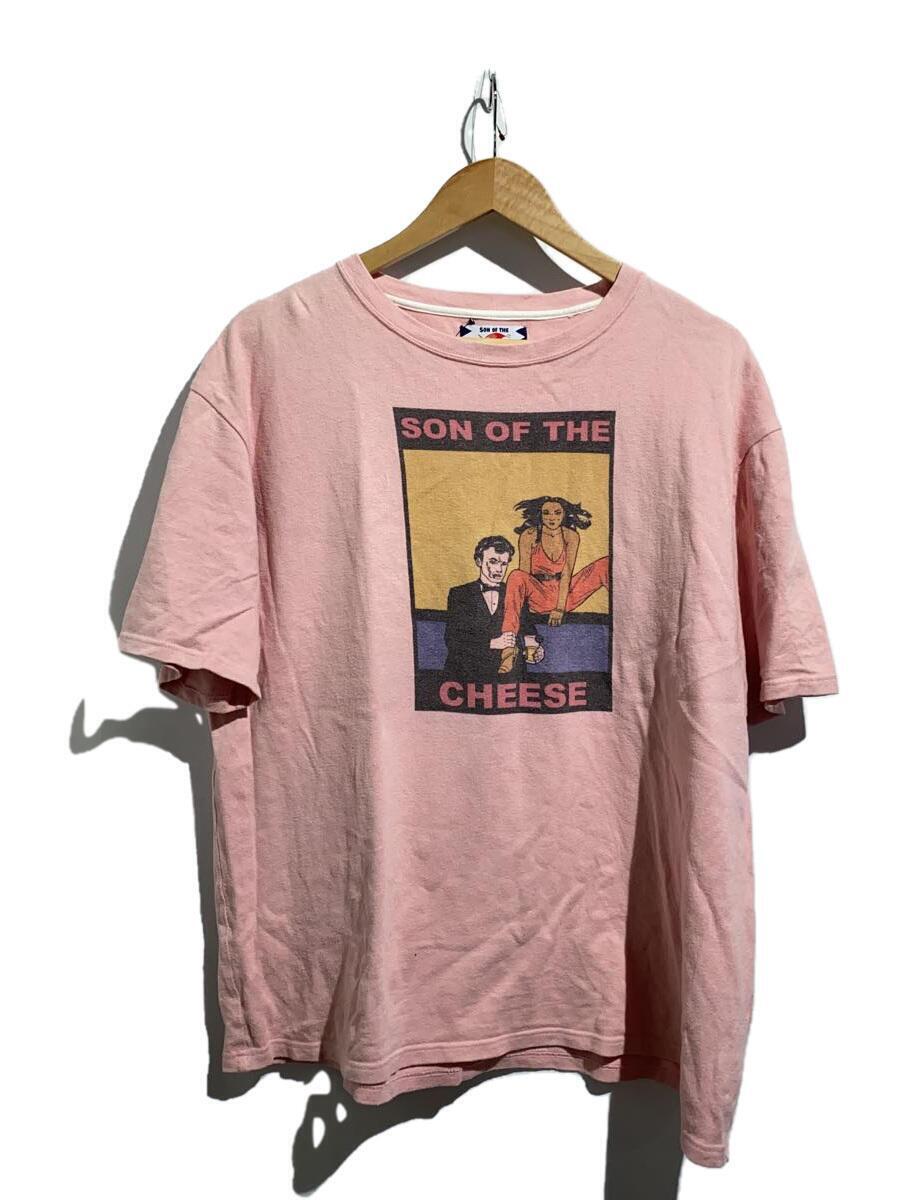 SON OF THE CHEESE◆Tシャツ/-/コットン/ピンク/プリント/SC1610-TS02//_画像1