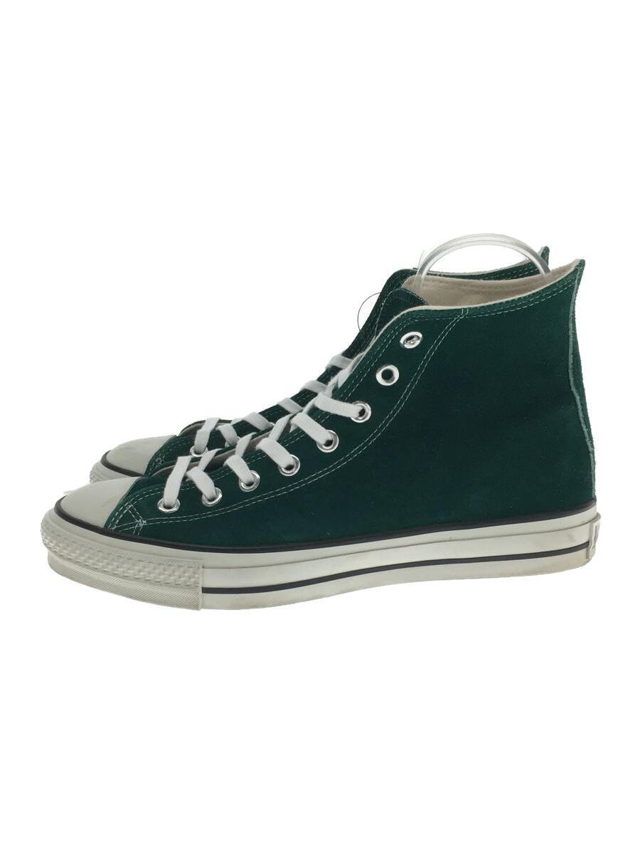 CONVERSE◆ハイカットスニーカー/US8.5/GRN//_画像1