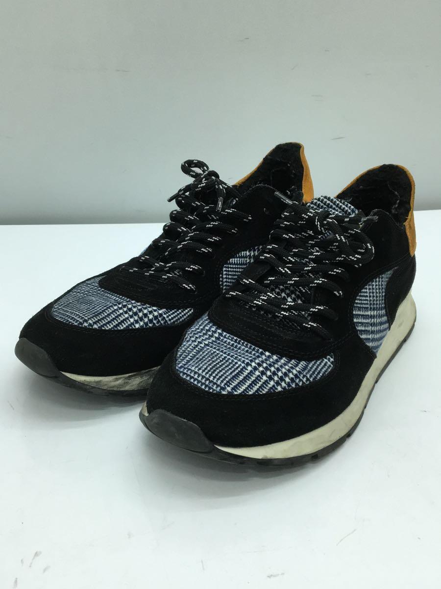 PHILIPPE MODEL◆ローカットスニーカー/42/BLK/スウェード/NTLU XT05//_画像2