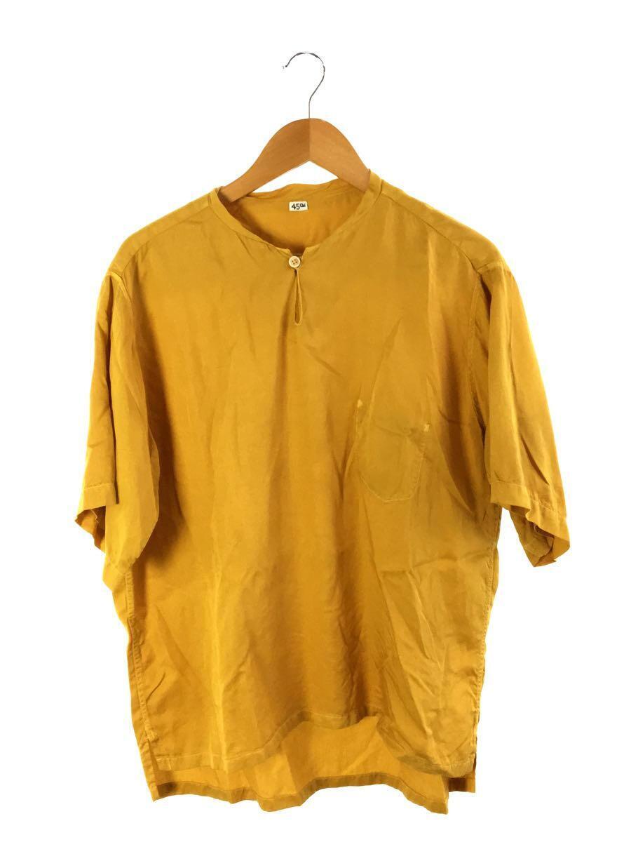 45rpm*908 ton cell / Ray Ray Ocean / pull over shirt /one/ yellow / plain //