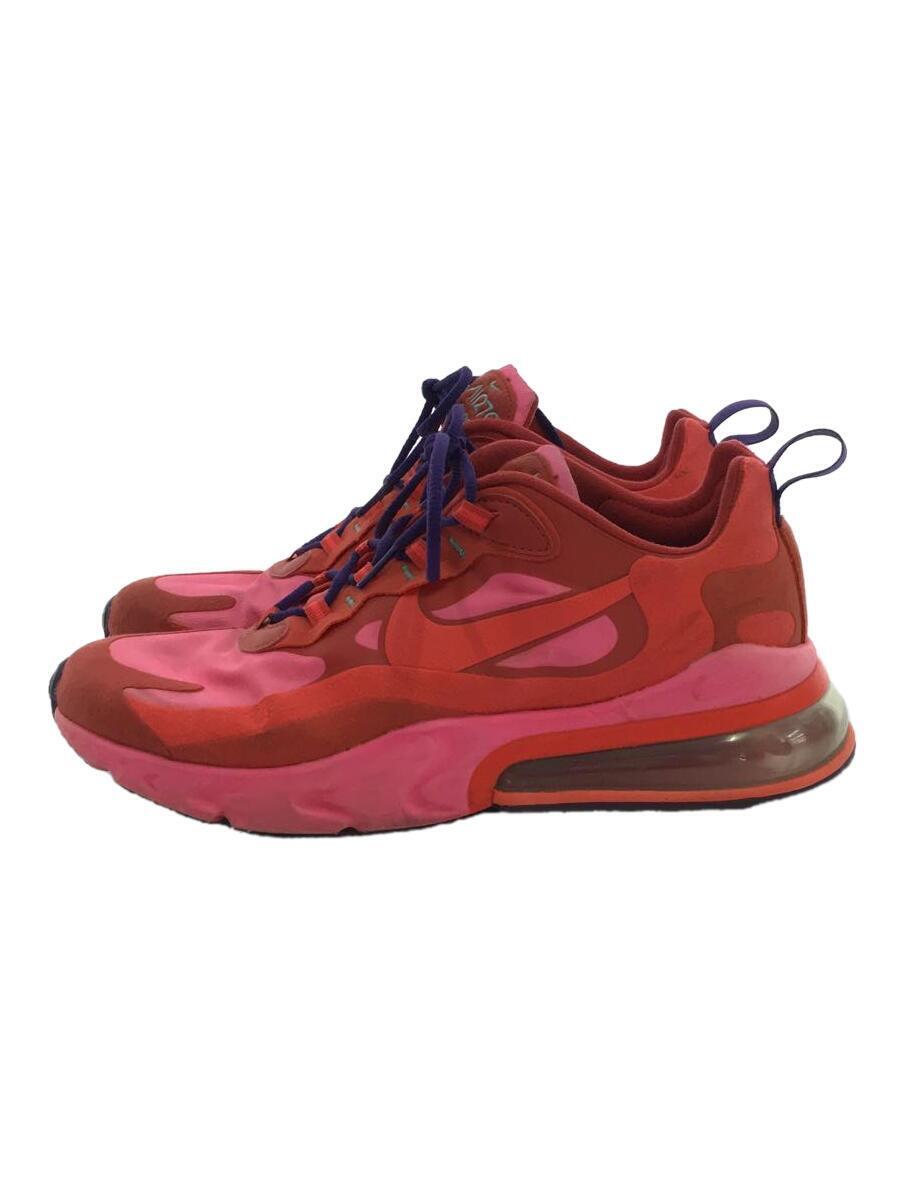 NIKE◆AIR MAX 270 REACT/27cm/RED//_画像1