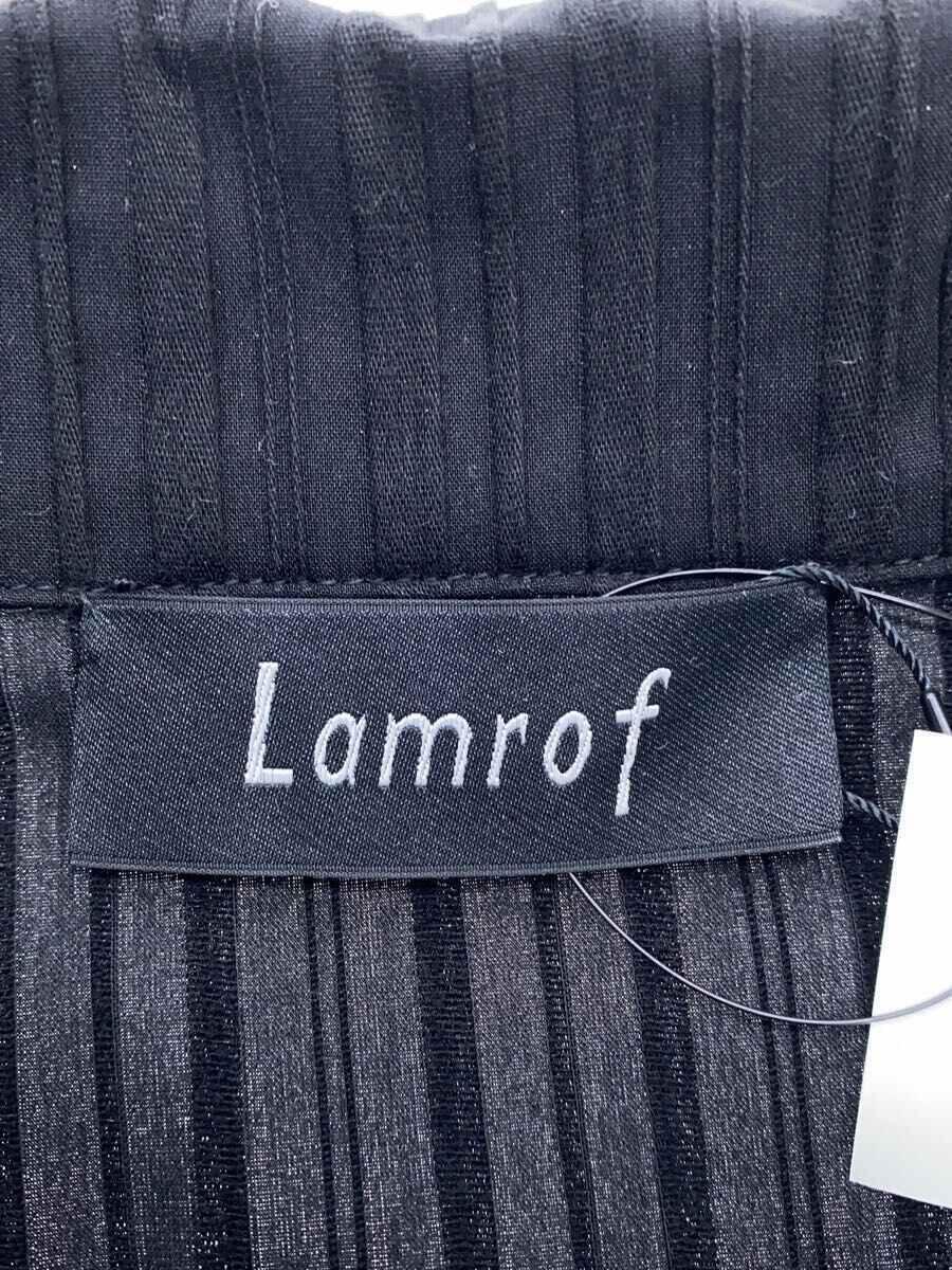 Lamrof/24ss/ジャストライクアベイビーシャツ/1/コットン/BLK/lm-24ss-sh02_画像3