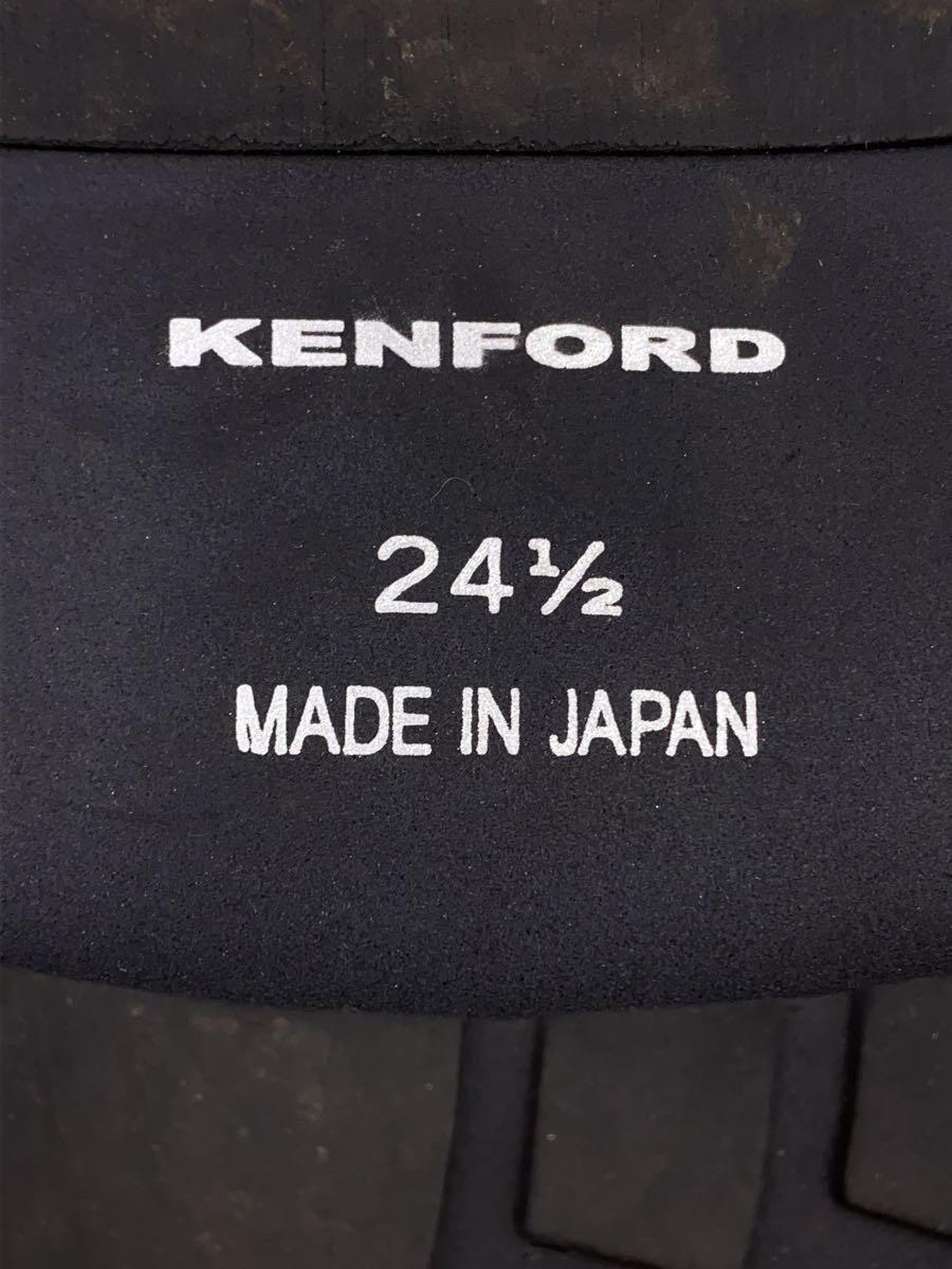 KENFORD◆ドレスシューズ/24.5cm/BLK_画像5