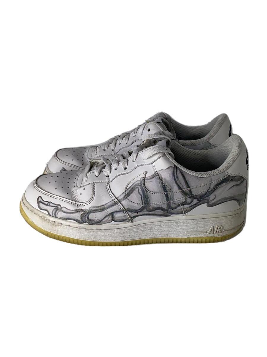 NIKE◆AIR FORCE 1 07 SKELETON QS/エアフォーススケルトン/ホワイト/BQ7541-100/27cm/_画像1