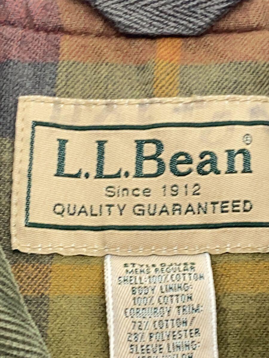 L.L.Bean◆フィールドジャケット/L/コットン/KHK/0JV69_画像3