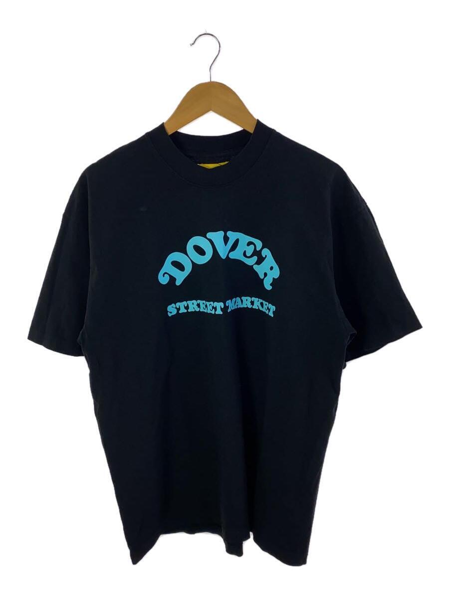 DOVER STREET MARKET◆Tシャツ/L/コットン/BLK_画像1