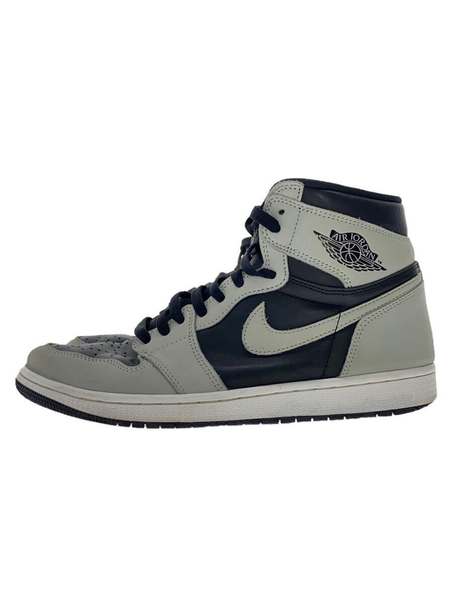 NIKE◆AIR JORDAN 1 RETRO HIGH OG_エアジョーダン 1 レトロ ハイ OG/28cm/GRY_画像1