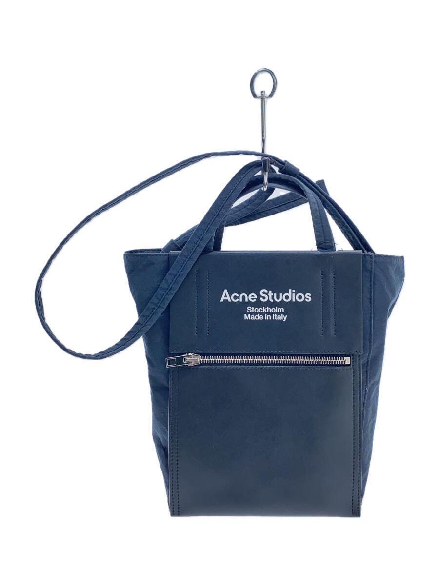 Acne Studios(Acne)◆汚れ使用感有/ペイパリーナイロントートバッグ/ナイロン/BLK/FN-UX-BAGS00_画像1