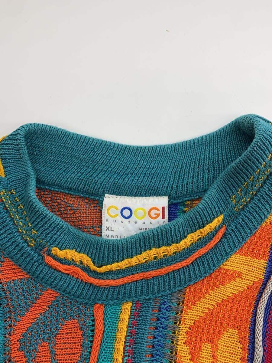 COOGI◆セーター(厚手)/XL/コットン/マルチカラー_画像6