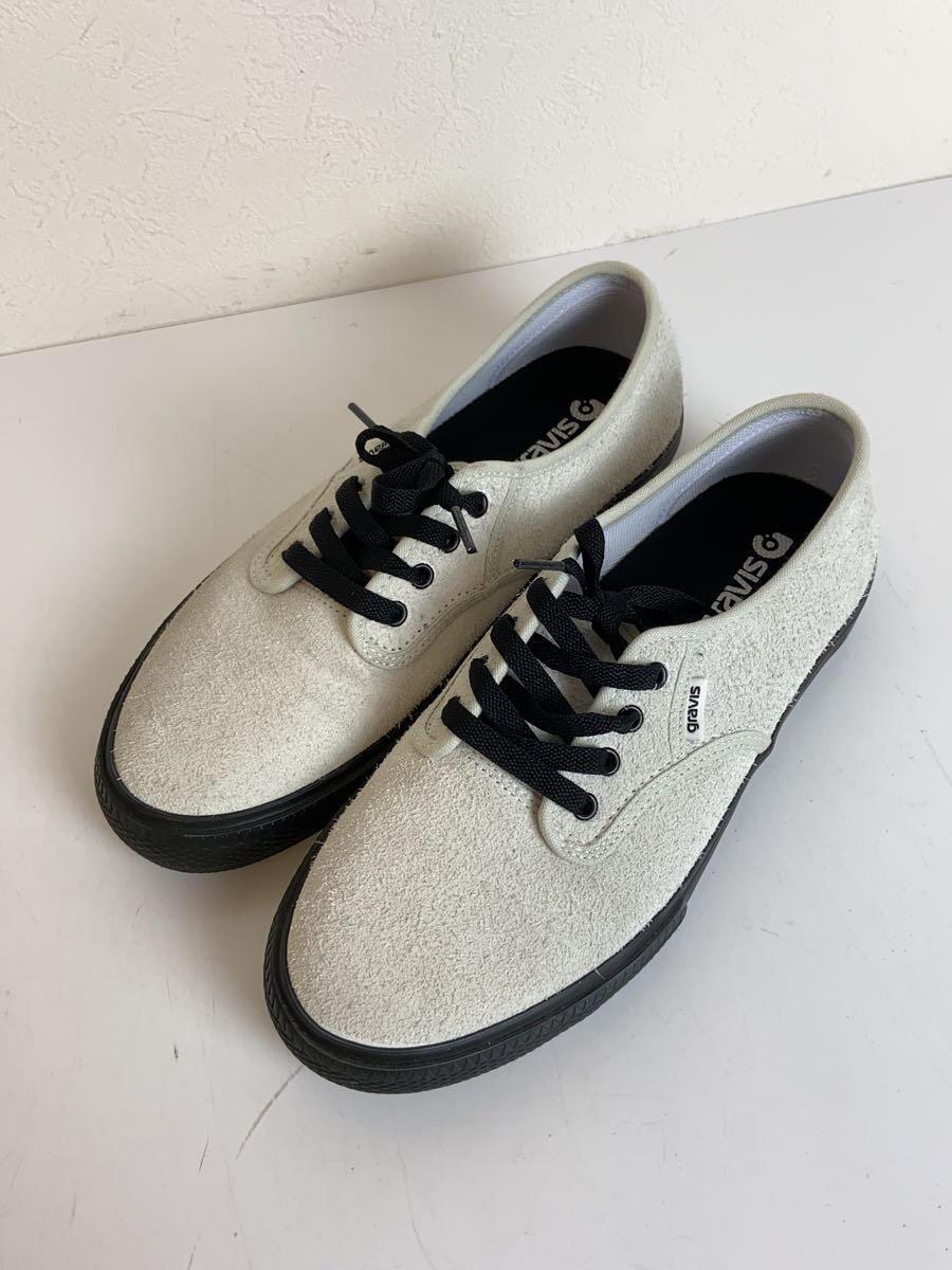 GRAVIS◆ローカットスニーカー/27.5cm/WHT/スウェード/10305_画像2