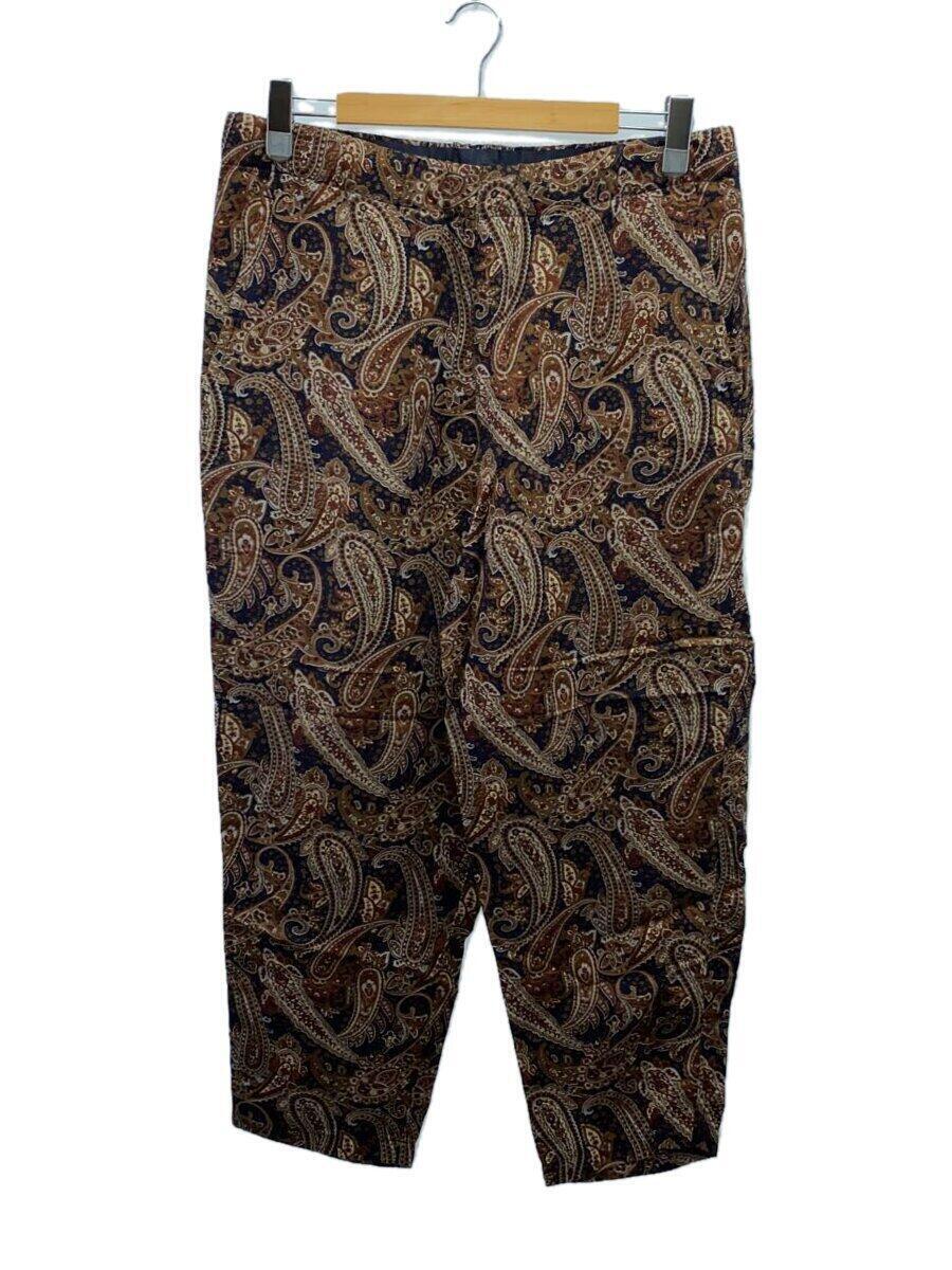 WEWILL◆21SS/WEWILL PAISLEY PAJAMA TROUSERS/3/リネン/マルチカラー/W-010-6003_画像1