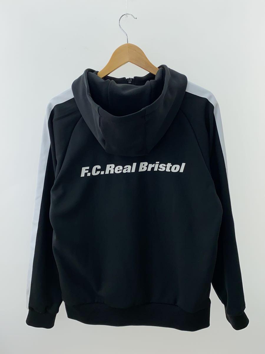 F.C.R.B.(F.C.Real Bristol)◆ジップパーカー/M/ポリエステル/BLK/FCRB-202020_画像2