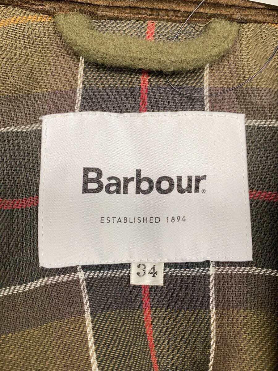 Barbour◆ジャケット/34/ウール/KHK/222MCAS004_画像3