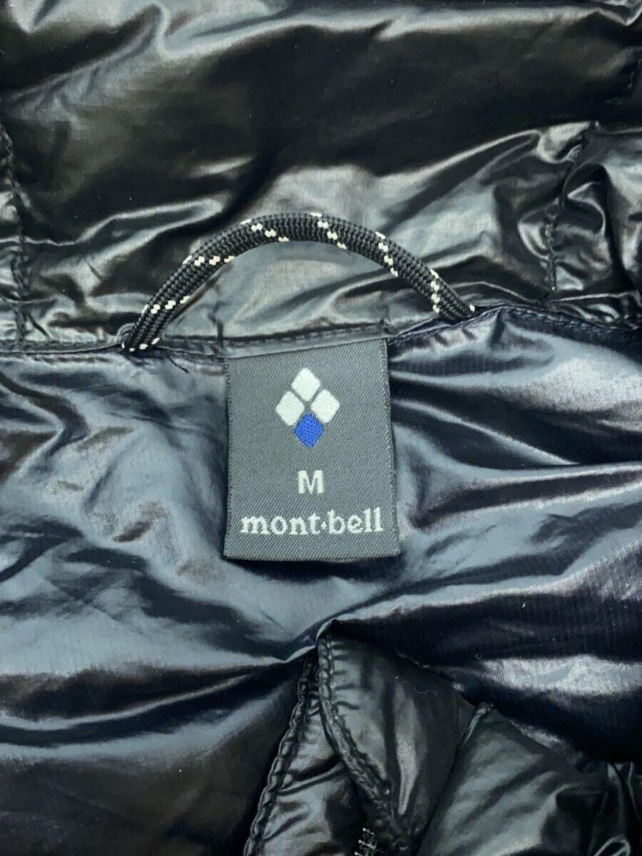 mont-bell◆ダウンジャケット/M/ナイロン/BLK/1101466_画像3
