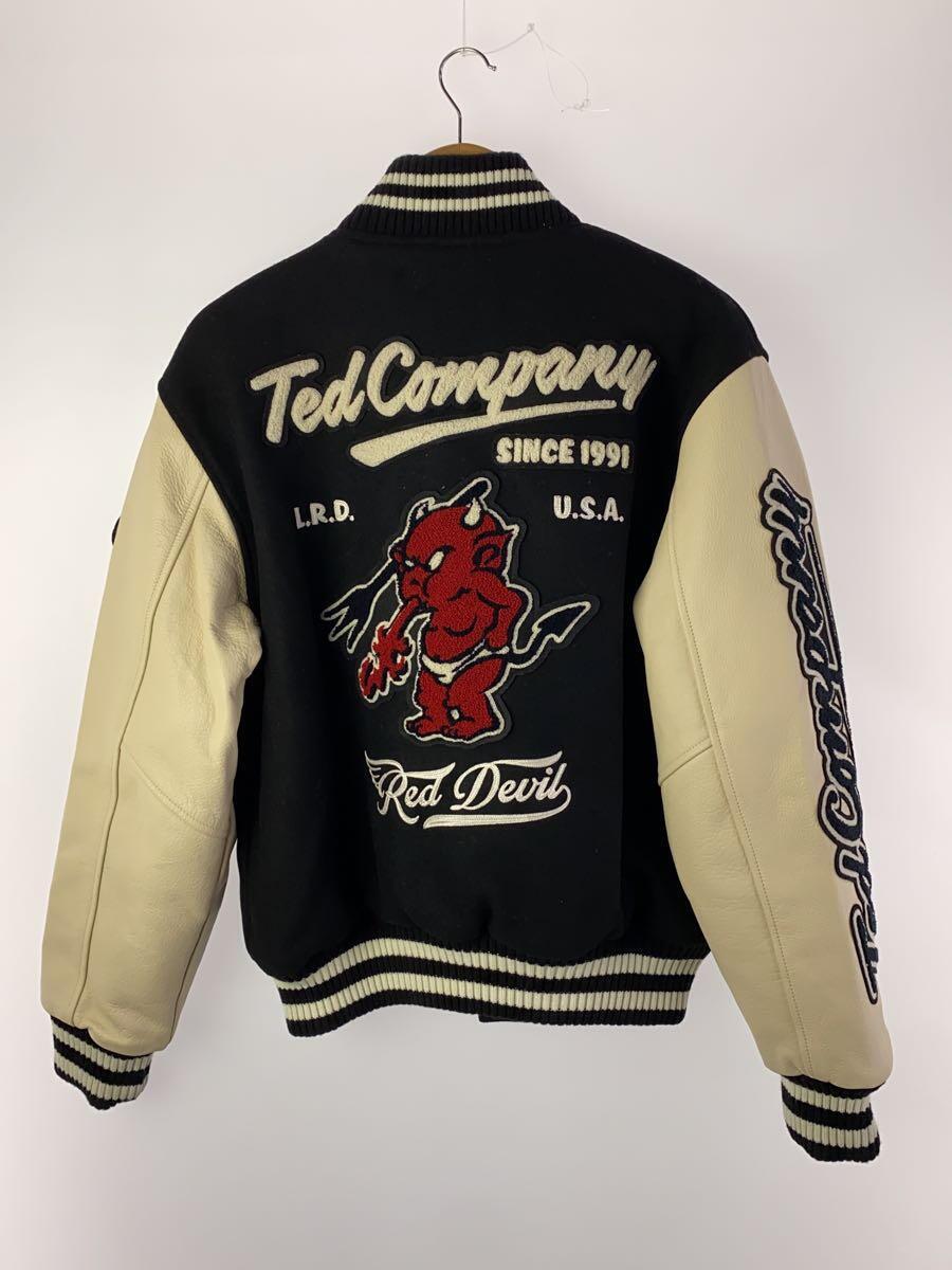 TED MAN(TED COMPANY)◆スタジャン/42/ウール/BLK/TDJ-21000/LiomitedEdition/限定100着_画像2