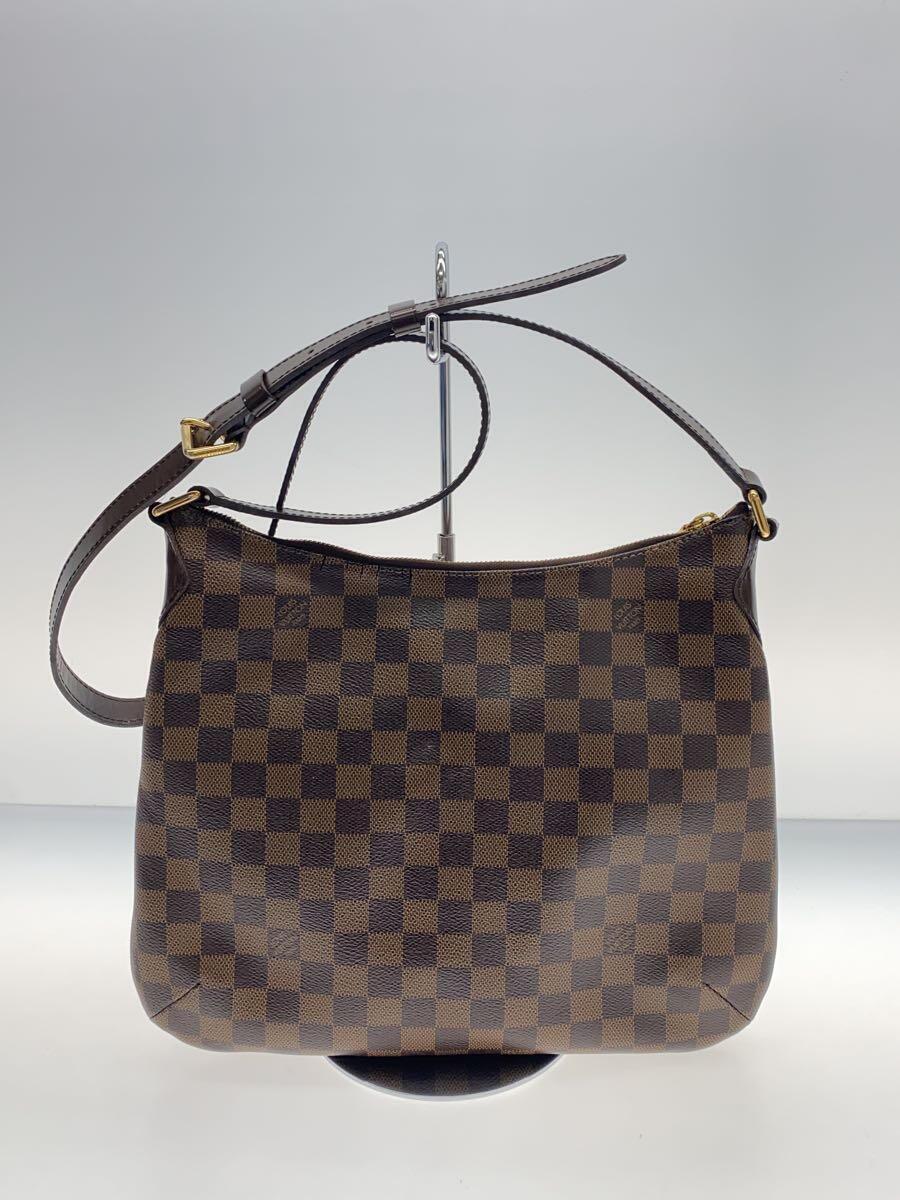 LOUIS VUITTON◆ブルームズベリPM_ダミエ・エベヌ_BRW//_画像3