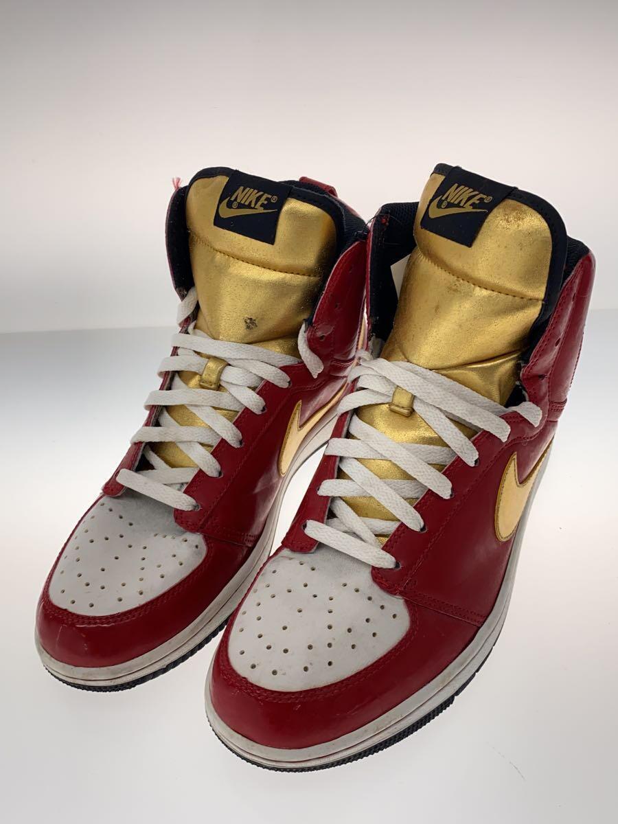 NIKE◆DYNASTY HIGH LE/ダイナスティハイ/レッド/365963-671/27.5cm/RED_画像2