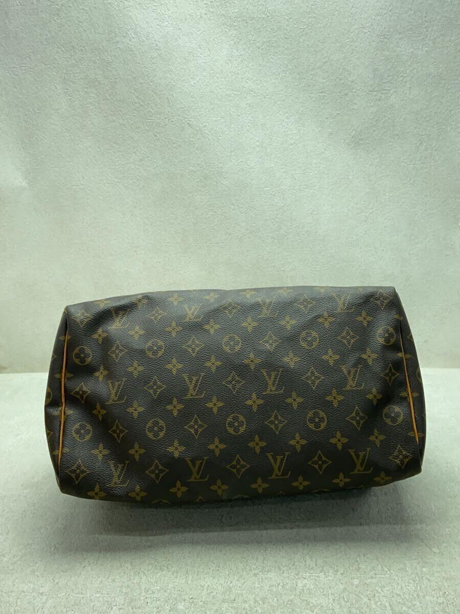 LOUIS VUITTON◆1)スピーディ35_モノグラム・キャンバス_BRW/PVC/BRW/総柄_画像4