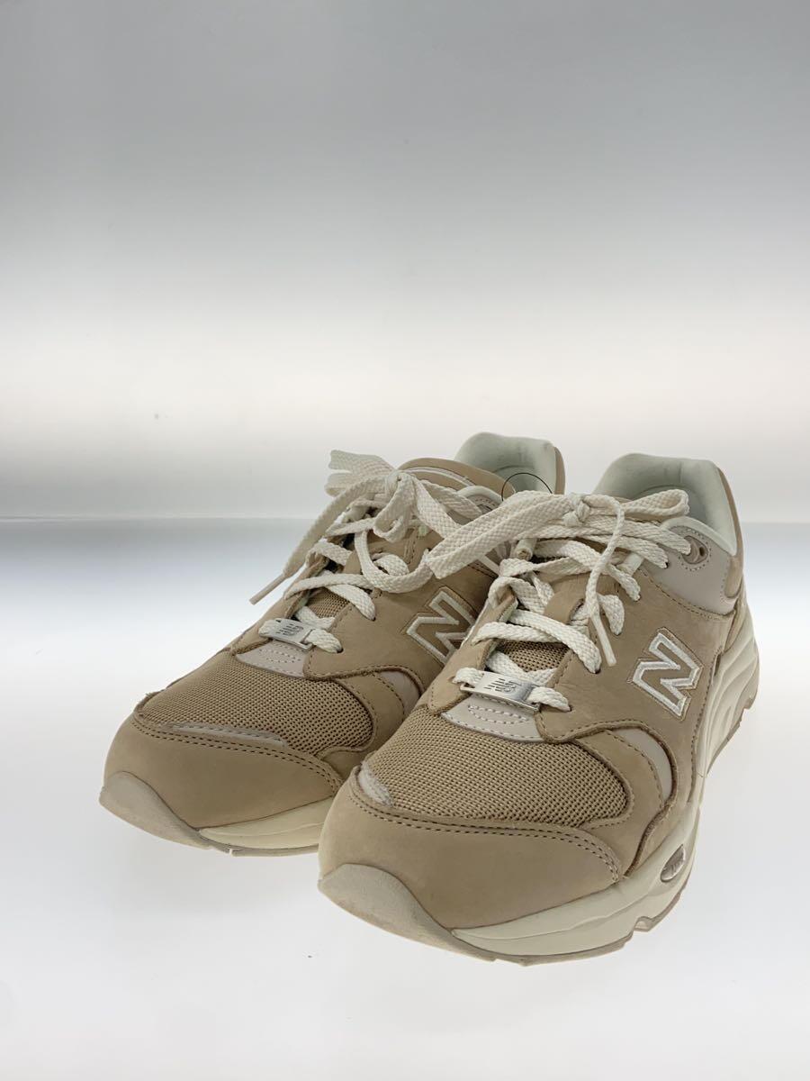 NEW BALANCE◆ローカットスニーカー/28cm/BEG/CM1700NM_画像2