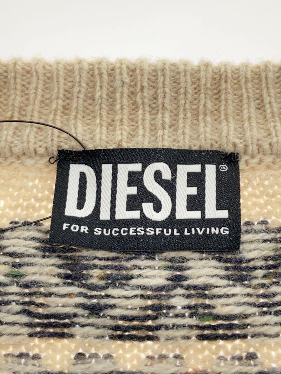 DIESEL◆M-PASADENA/クロップド丈ニット・セーター(厚手)/L/ウール/マルチカラー/ディーゼル_画像3