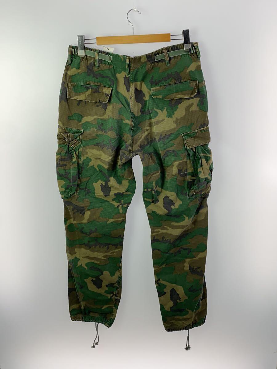 US.ARMY◆ホットウェザートラウザース/BDU/リップストップ/M/コットン/カモフラ/8415-00-945-9232_画像2