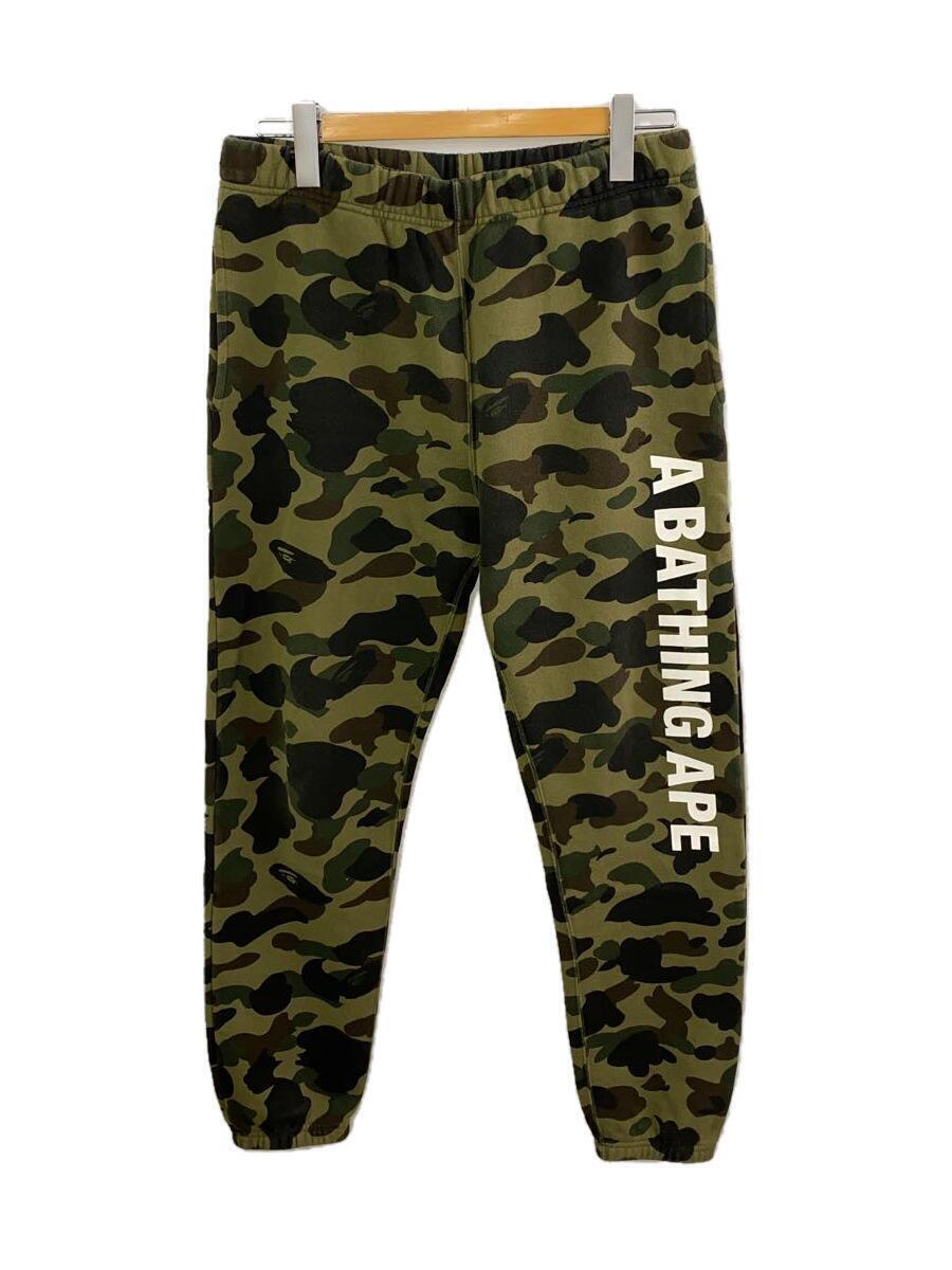 A BATHING APE◆ボトム/M/コットン/KHK/カモフラ/001PTF801001X_画像1