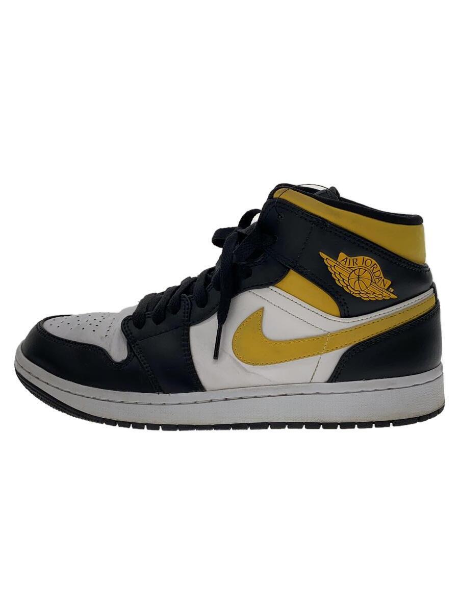 NIKE◆ハイカットスニーカー/27.5cm/BLK/554724-177/AIR JORDAN1_画像1