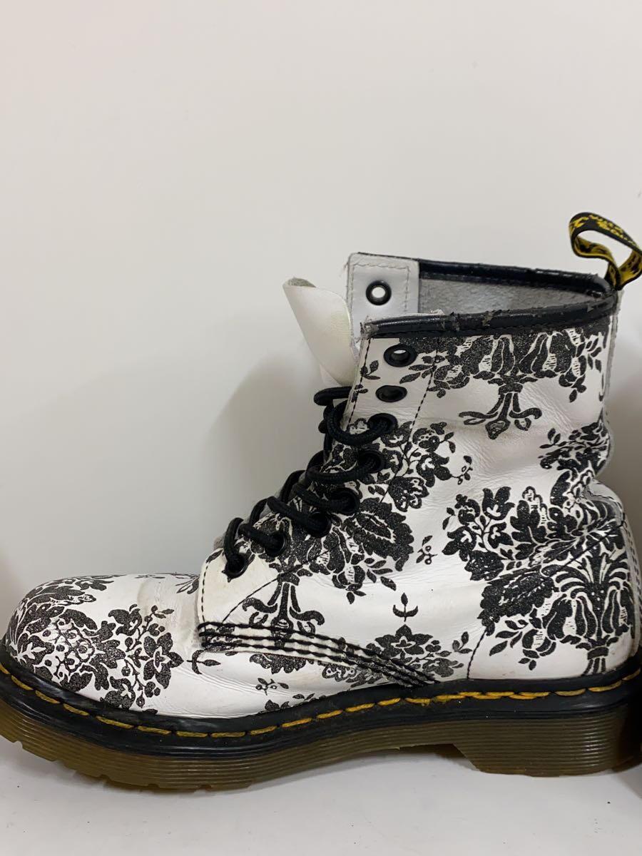 Dr.Martens◆ブーツ/UK4/WHT/AW006_画像9