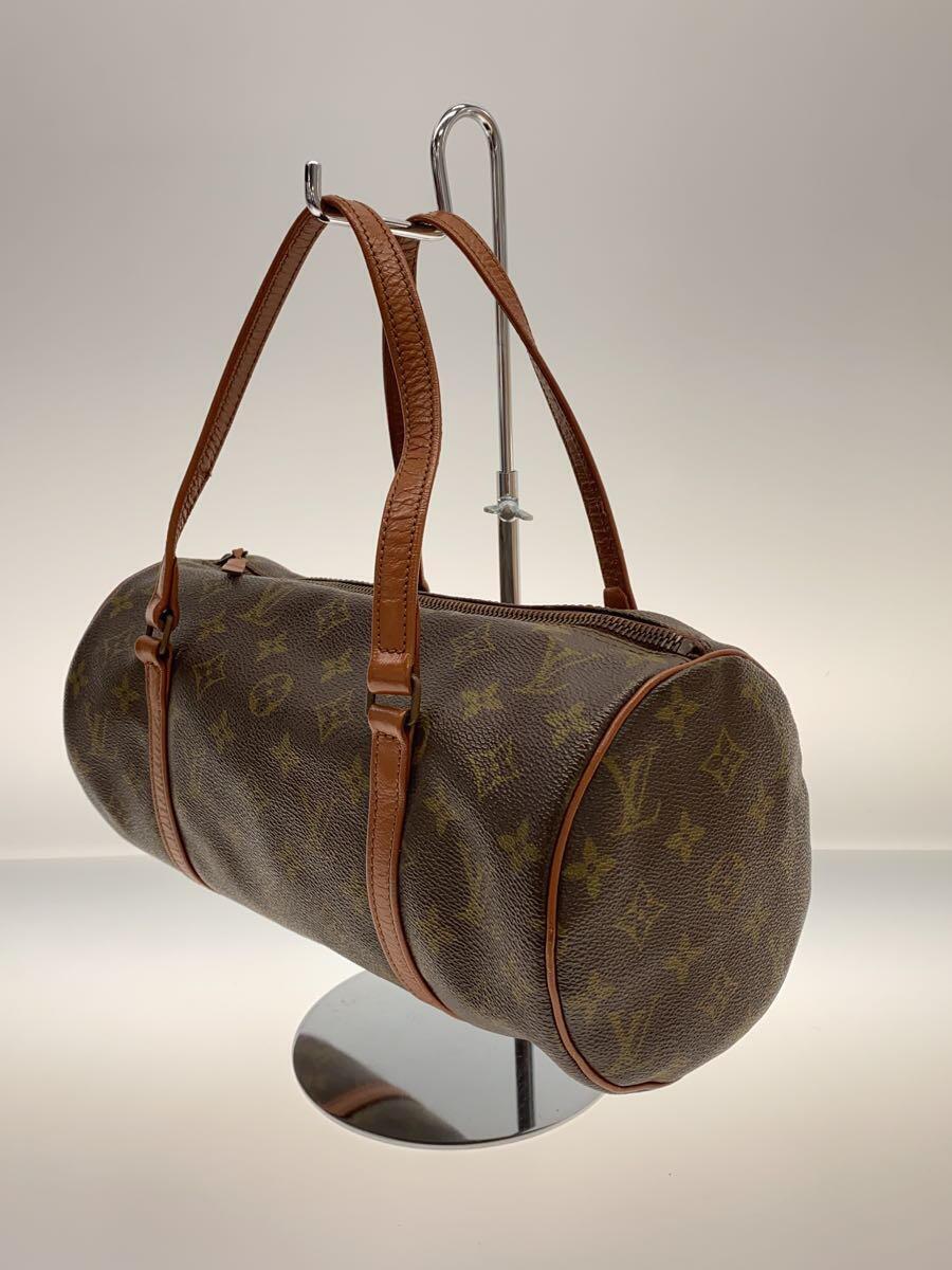 LOUIS VUITTON◆1)パピヨン30_モノグラム・キャンバス_BRW/PVC/BRW_画像2