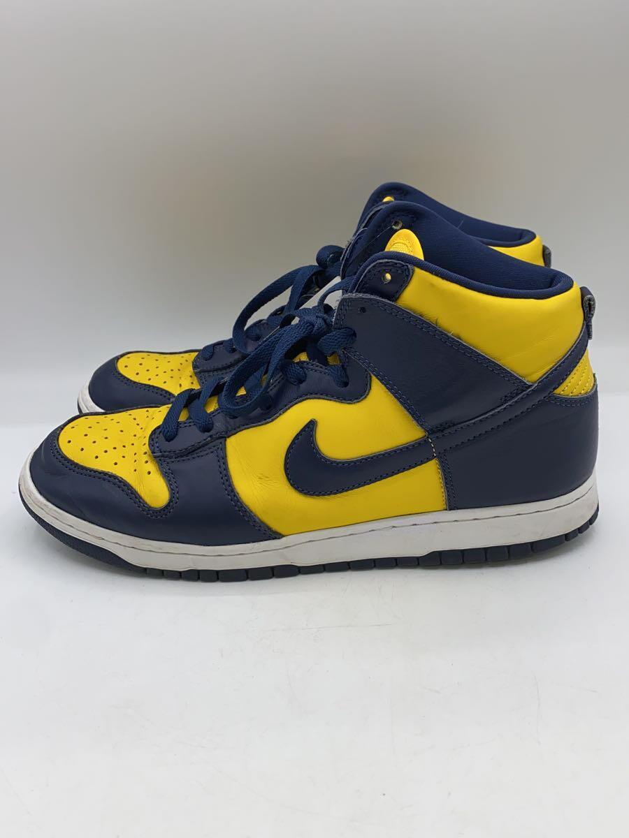 NIKE◆DUNK HI SP_ダンク ハイ SP/29cm/YLW//_画像1