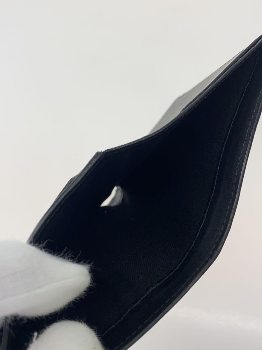 Maison Margiela◆3つ折り財布/-/BLK/メンズ_画像6