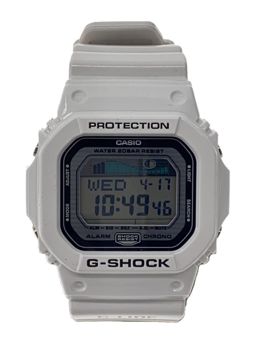 CASIO◆G-SHOCK/クォーツ腕時計/デジタル/-/CLR/WHT/GLX-5600_画像1