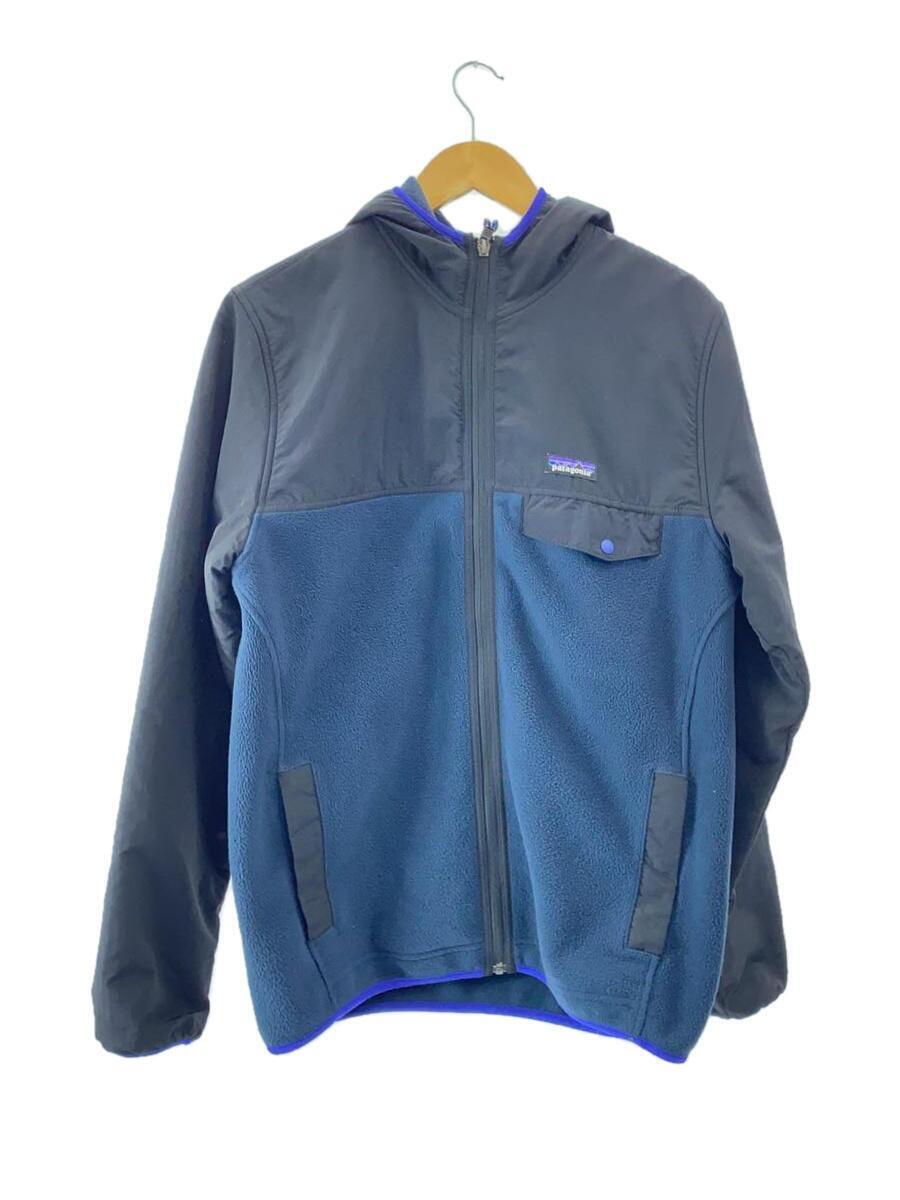 patagonia◆フリースジャケット/M/ナイロン/NVY/25470FA14/シェルドシンチラ_画像1