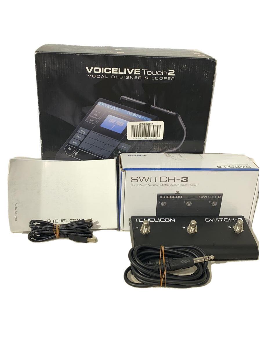 TC HELICON◆VOICELIVE Touch 2/ボーカルエフェクター/箱・フットスイッチ付(アダプター欠品)_画像6