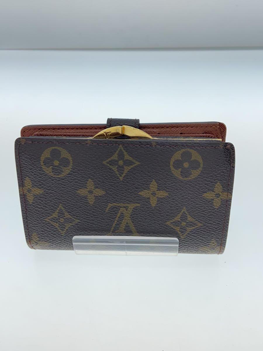 LOUIS VUITTON◆ポルト・モネ・ビエ・ヴィエノワ_モノグラム・キャンバス_BRW/PVC/BRW/総柄/レディース_画像2