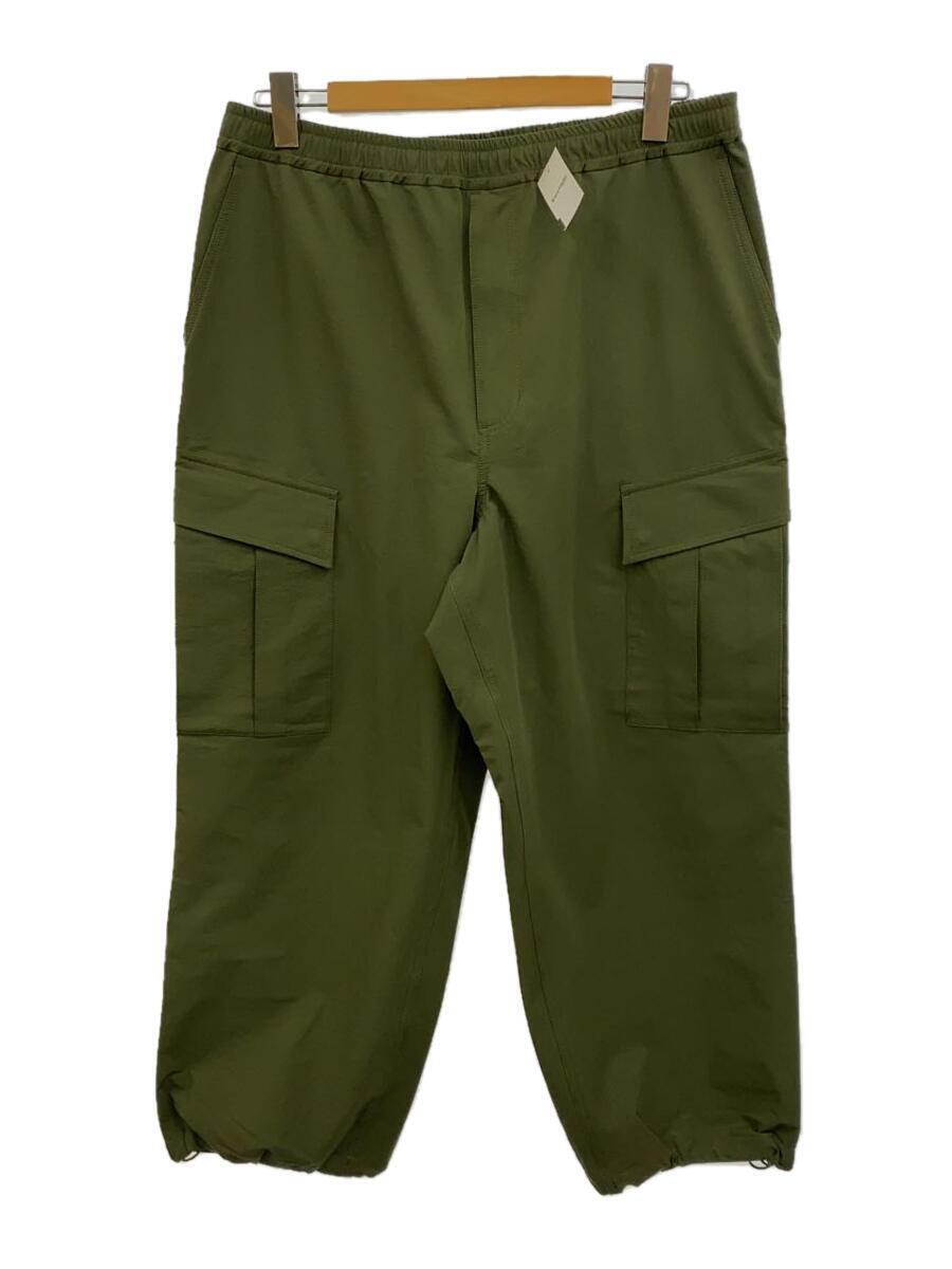 DAIWA PIER39◆TECH LOOSE STRETCH 6P MIL PANTS/L/ポリエステル/KHK/BP-35021W//_画像1