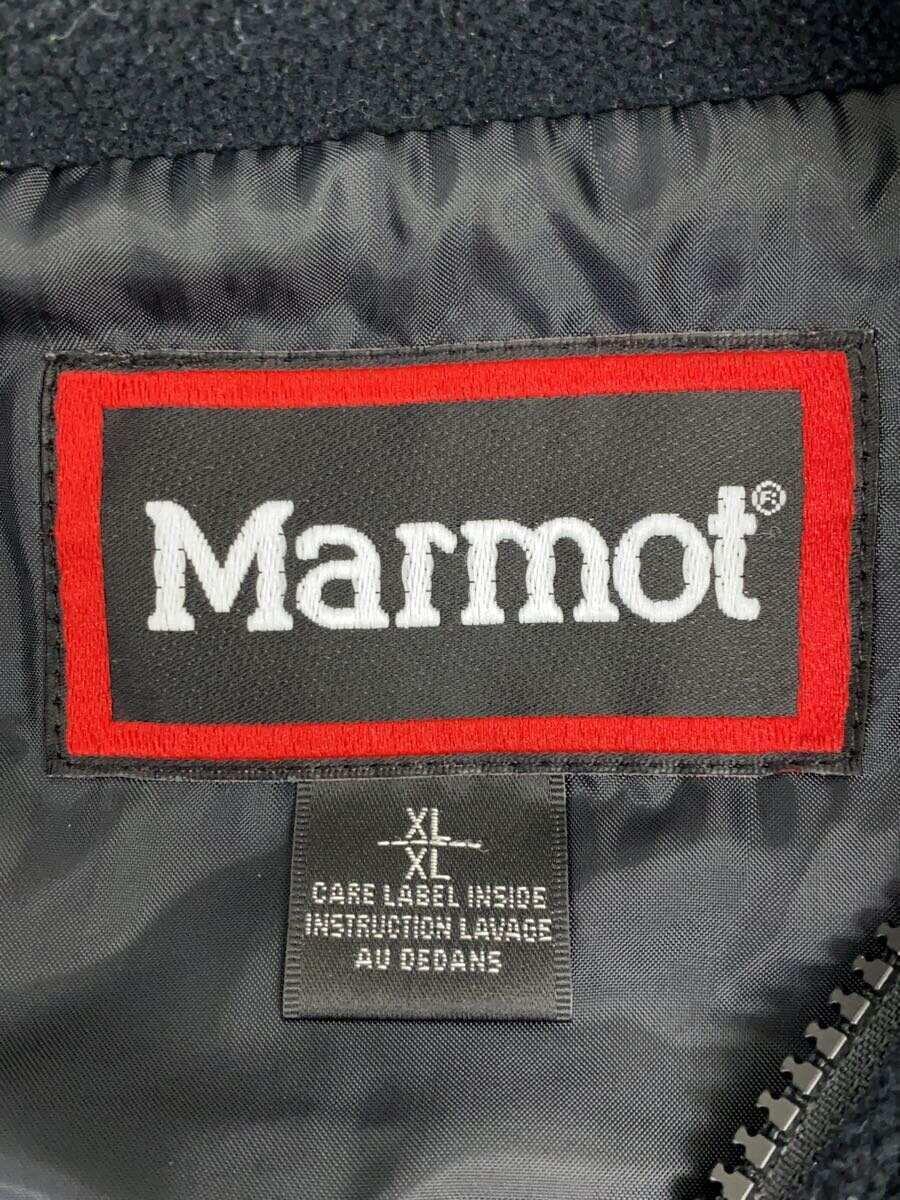Marmot◆90 Fleece Jacket/フリースジャケット/XL/ポリエステル/BLK/TOUQJL39//_画像3