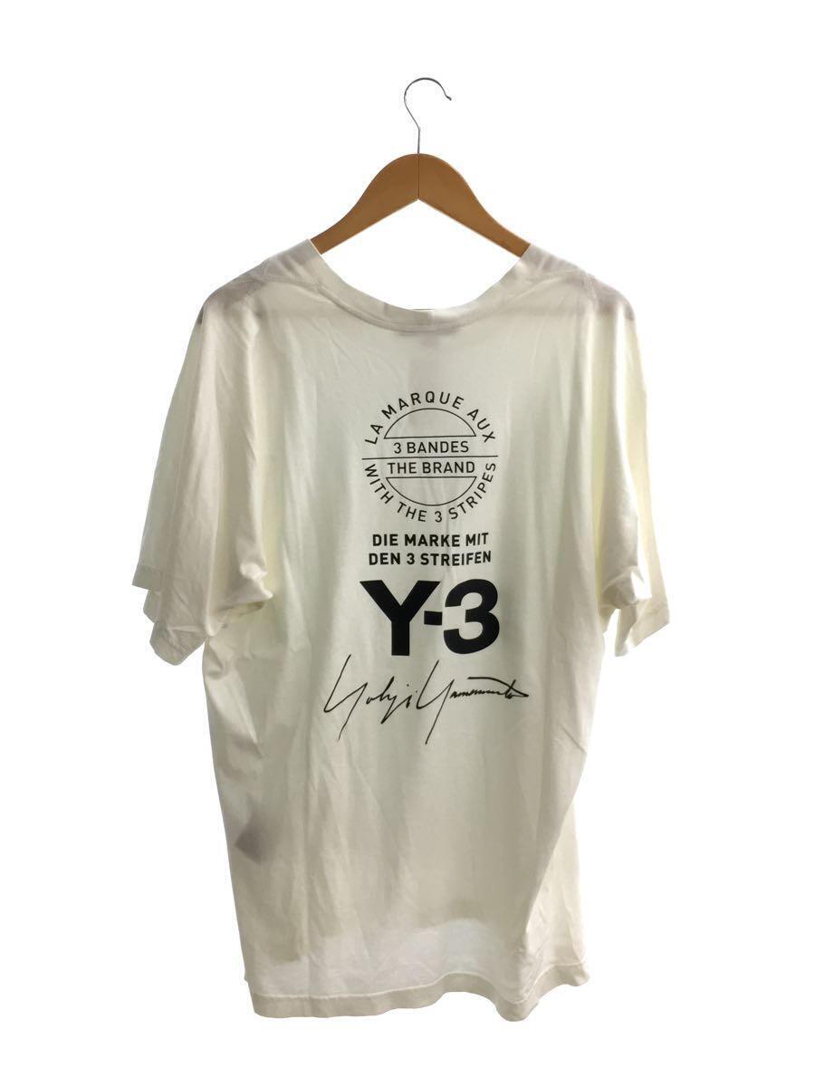 Y-3◆Tシャツ/S/コットン/WHT/CY6970//_画像2