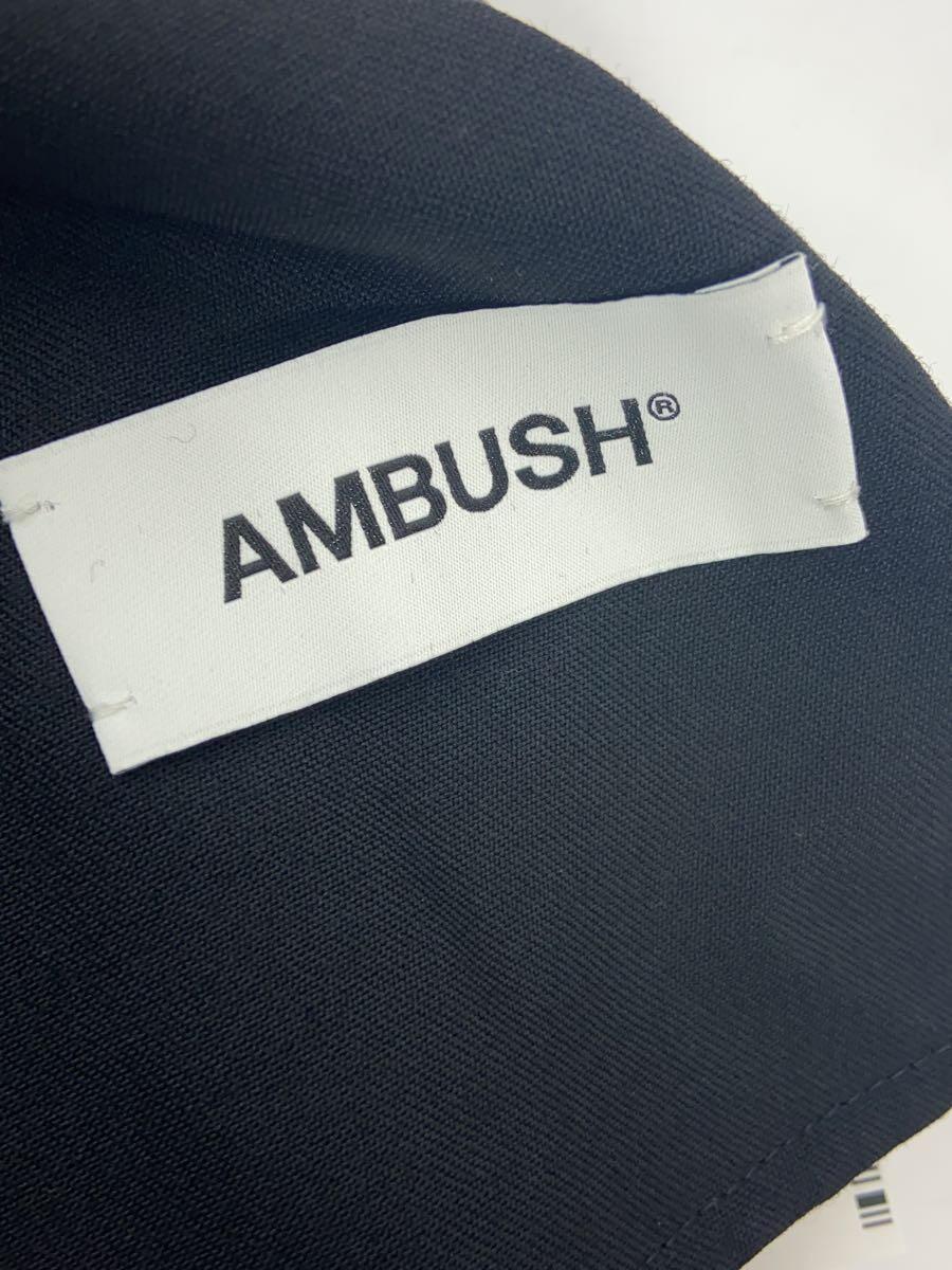 AMBUSH◆ショートパンツ/2/ウール/BLK/12112055//_画像4