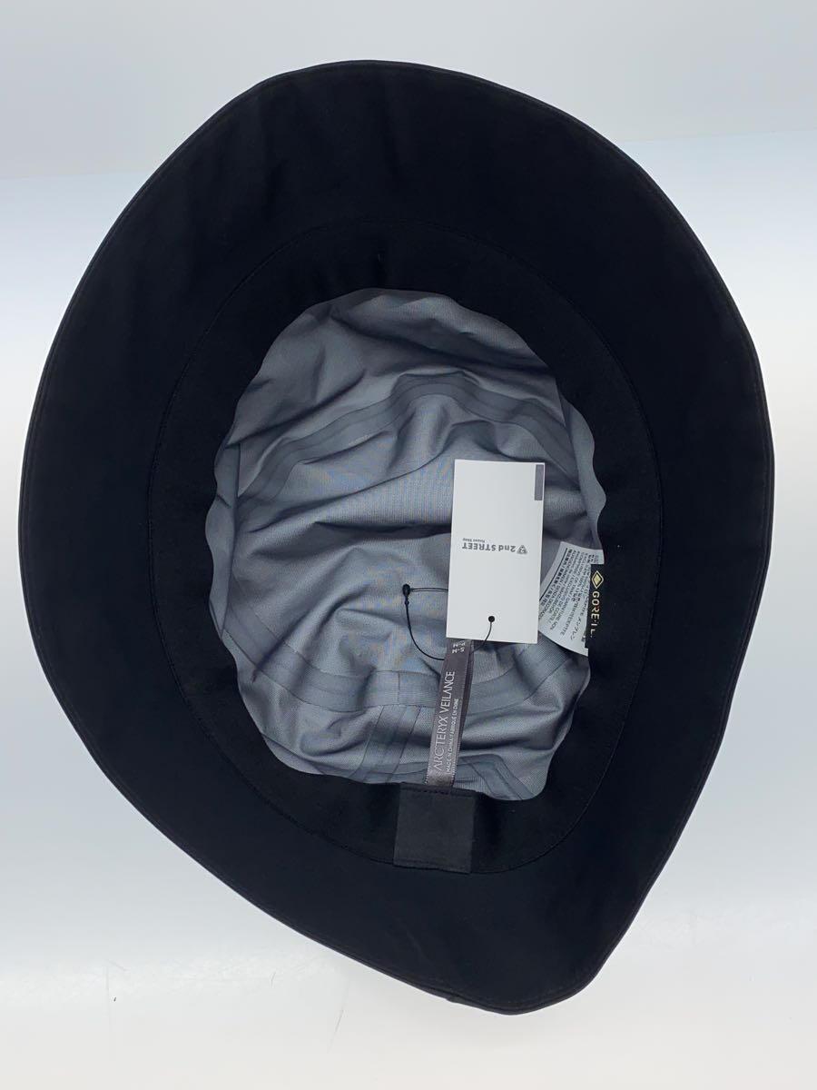 ARC’TERYX VEILANCE◆BUCKET HAT/57cm/ナイロン/BLK/メンズ/26982-135801//_画像4