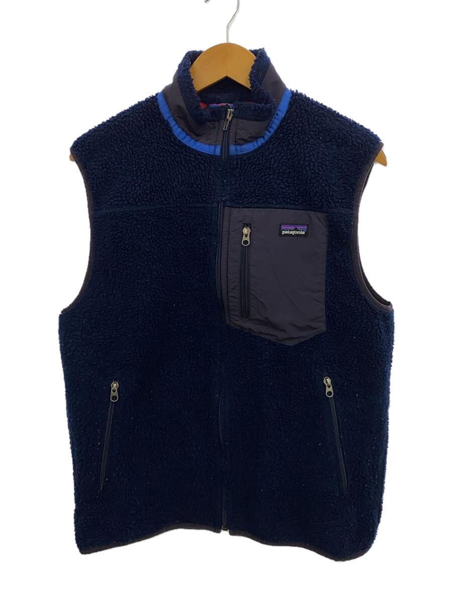 patagonia◆13AW/CLASSIC RETRO-X VEST/フリースベスト/M/ポリ/NVY/23047FA13//_画像1