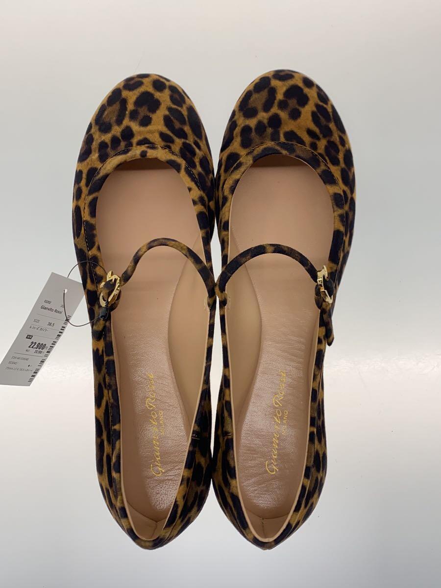 Gianvito Rossi* Flat pumps /38.5/ Brown | Leopard //