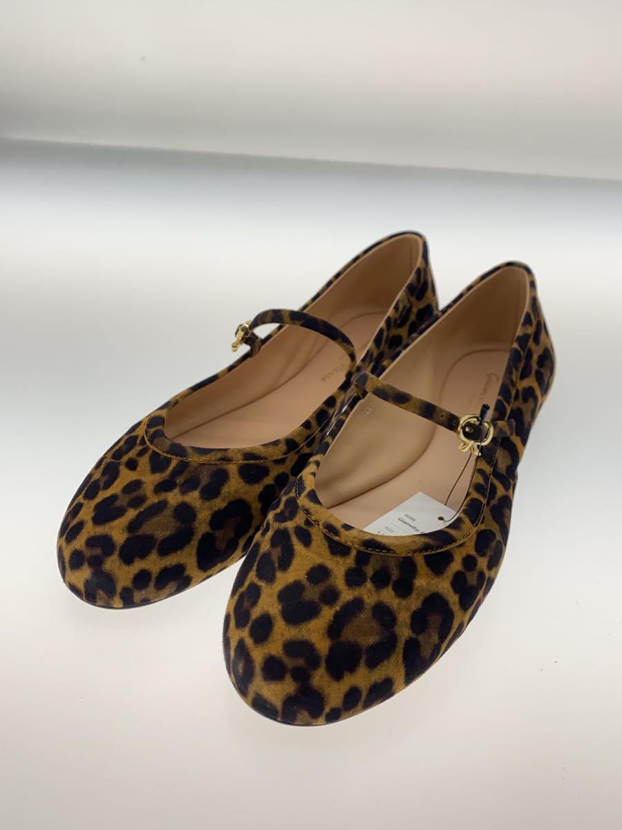 Gianvito Rossi* Flat pumps /38.5/ Brown | Leopard //