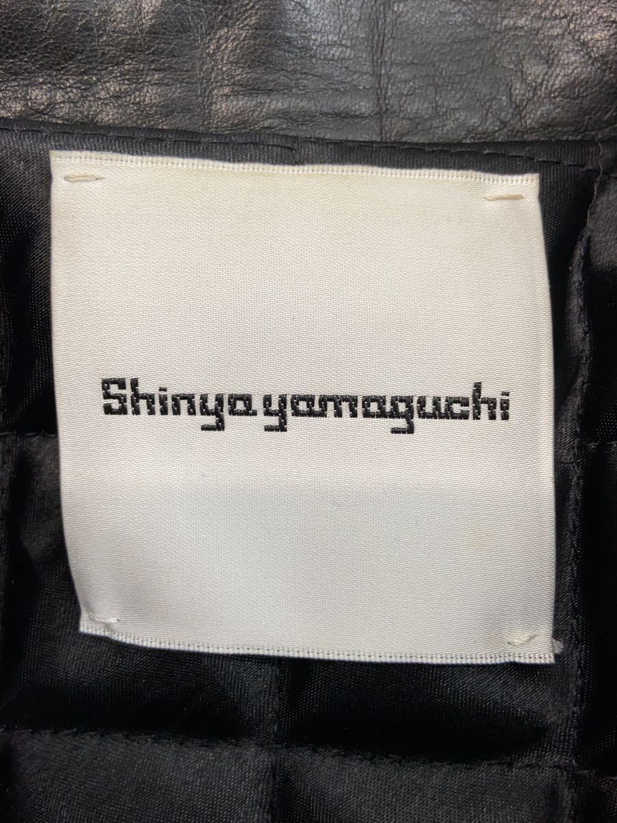 SHINYA YAMAGUCHI◆レザージャケット・ブルゾン/M/レザー/sy2014aw-04//_画像3