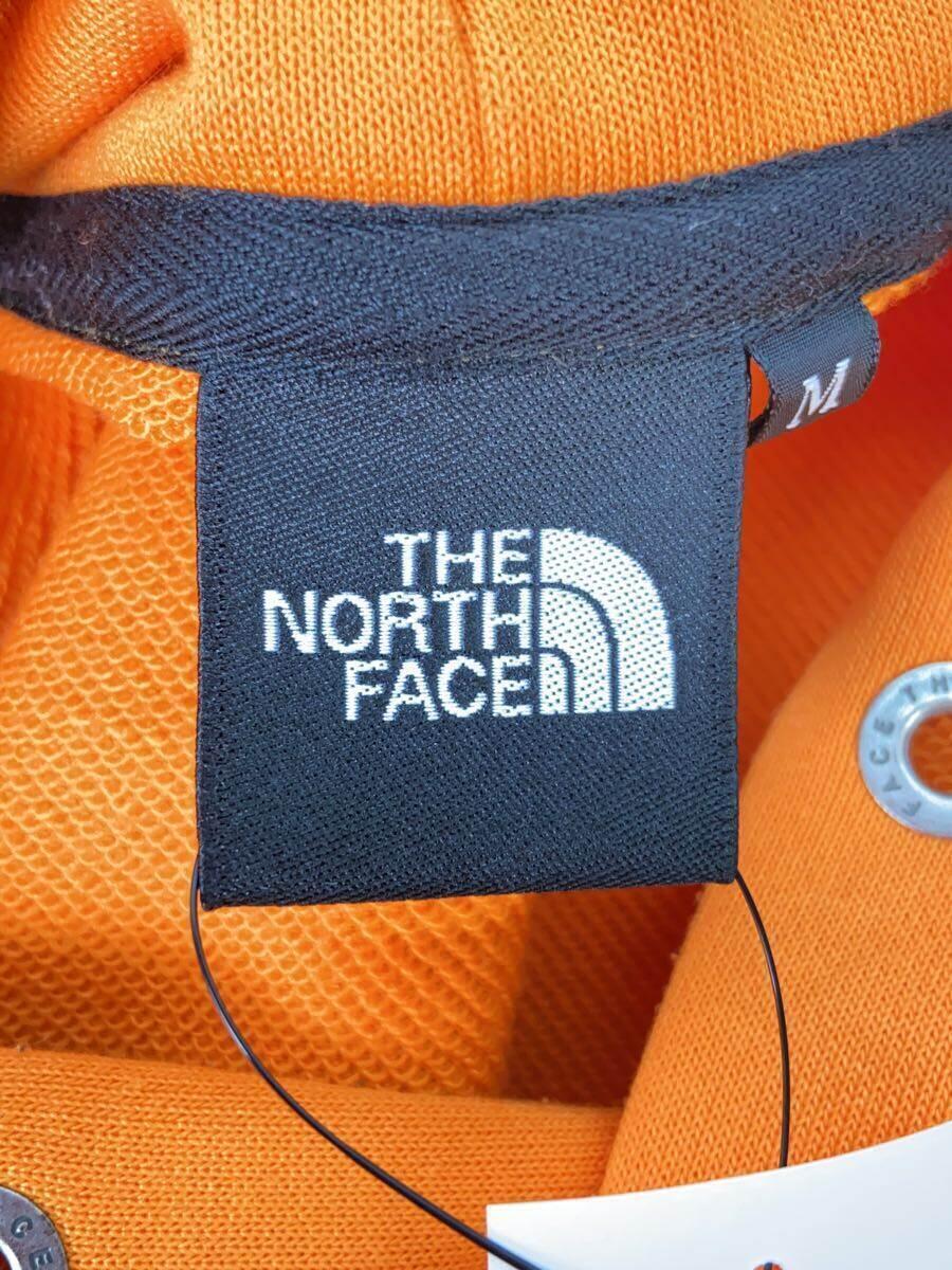 THE NORTH FACE◆BACK SQUARE LOGO HOODIE/M/コットン/ORN_画像3
