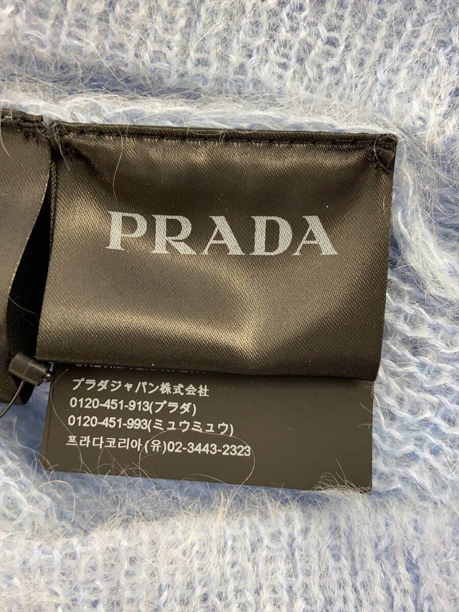 PRADA◆セーター(薄手)/46/モヘア/BLUの画像3
